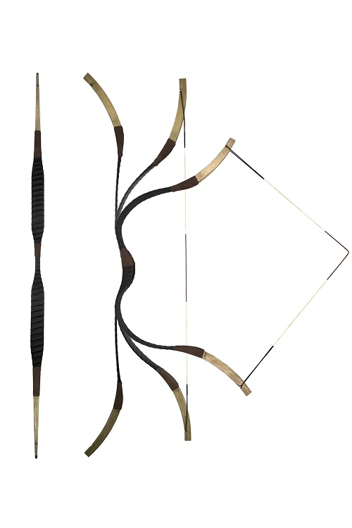 LYNX - ARTIFICIAL LEATHER (HIÚZ) - HUNGARIAN TRADITIONAL RECURVE BOW FROM KASSAI