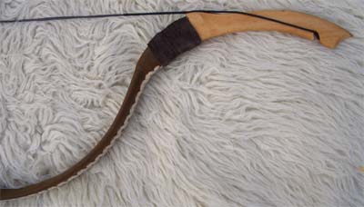 Mongol traditional recurve bow