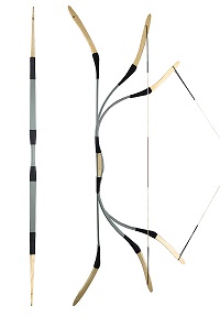 SZILAJ- HUNGARIAN TRADITIONAL RECURVE BOW FROM KASSAI