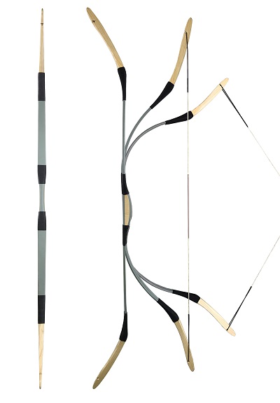 SZILAJ- HUNGARIAN TRADITIONAL RECURVE BOW FROM KASSAI